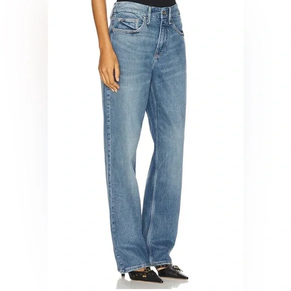 Good American 90s Relaxed Jeans - Picture 2 of 6